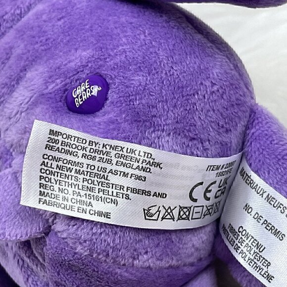 CARE BEARS Unlock the Magic Share Bear 10" Plush Toy Retro Cartoons - Picture 7 of 9